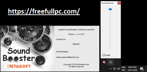 Letasoft Sound Booster Product Key