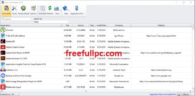Revo Uninstaller Pro