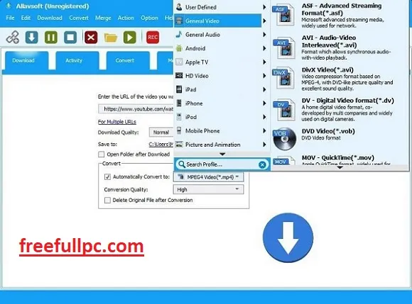 Allavsoft Video Downloader Converter