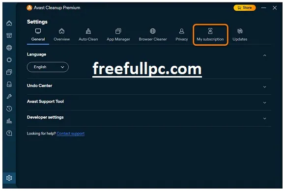 Avast Cleanup Activation Code 