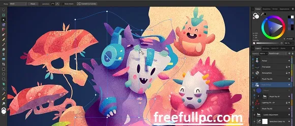 Serif Affinity Designer v2.5.5.2636 Serial Key Multilingual Pre-Activated