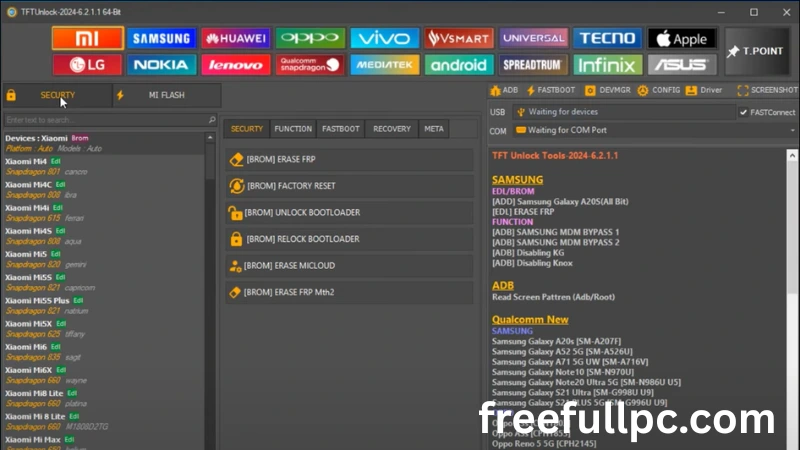 Unlock Tool working screenshot