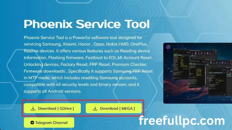 Phoenix Service Tool V7.0.5 Latest Setup For Windows PC